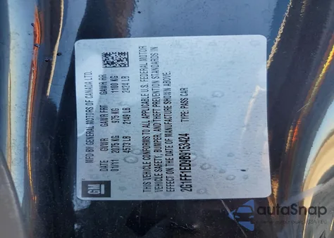 2011 Chevrolet Camaro Lt z USA, uszkodzony, nr VIN 2G1FF1ED9B9153424